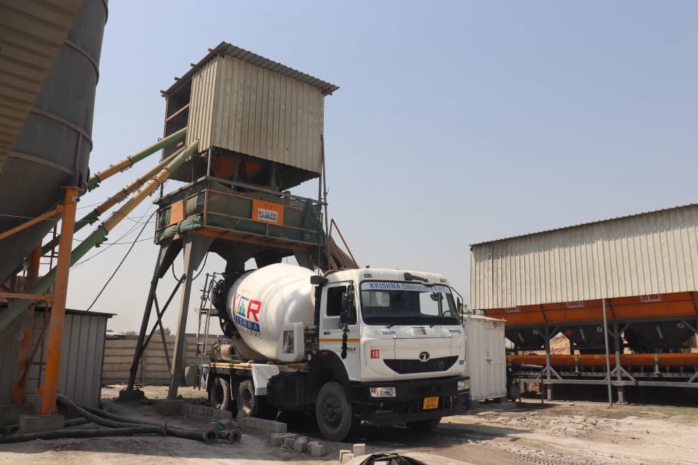 Telav GEPL twin shaft batching plant